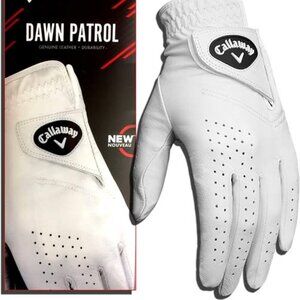 Brand New Callaway Women's 2019 Dawn Patrol Golf Gloves, Left Handed, Large.